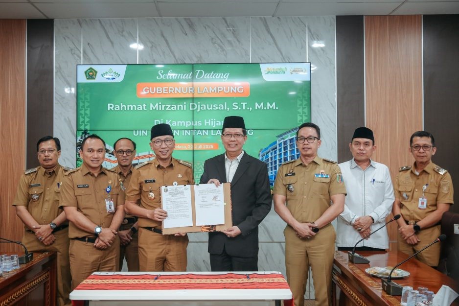 Pemprov Lampung Gandeng UIN Raden Intan dalam Mencetak SDM Unggul, Menuju Indonesia Emas 2045